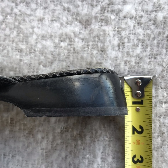 J. Crew snakeskin mules size 8 - Picture 6 of 6